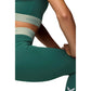 Castore Adapt Legging Polyester Women's Dark Turquoise Sports Leggings