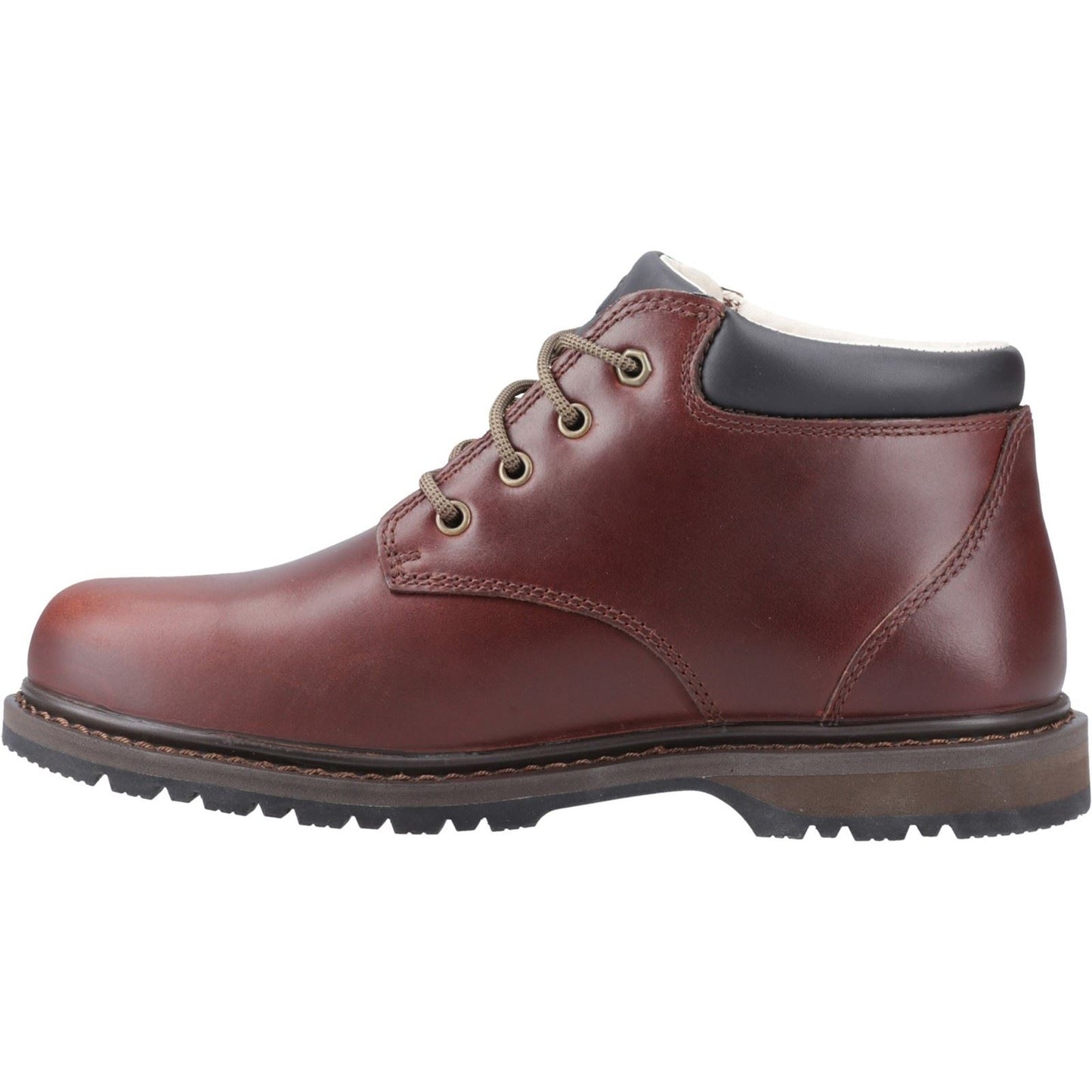 Cotswold Bredon Leather Men's Brown Ankle Boots