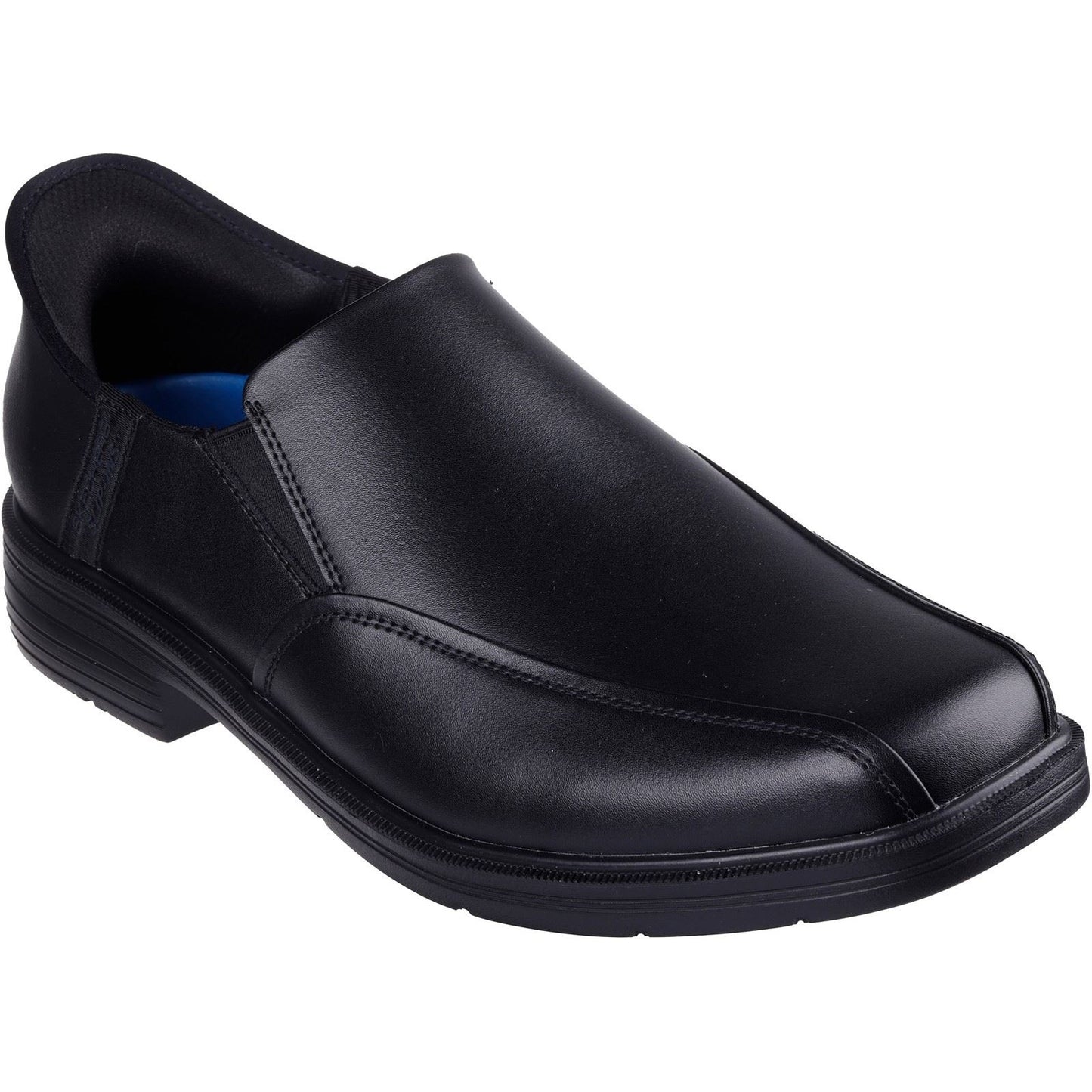Skechers Caswell Frantone Leather Men's Black Shoes