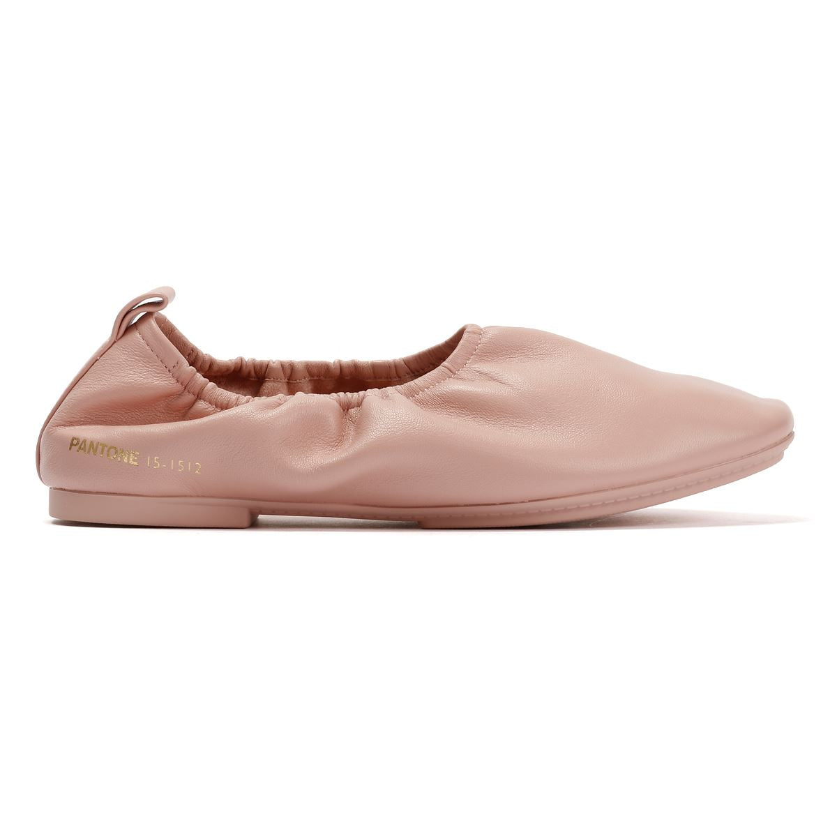 FitFlop X Pantone Delicato Ballerina Leather Women's Rose Shoes