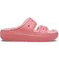 Crocs Women's Classic Cozzzy Sandal in Hot Blush