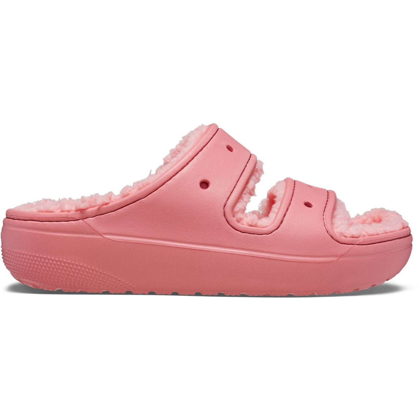 Crocs Women's Classic Cozzzy Sandal in Hot Blush