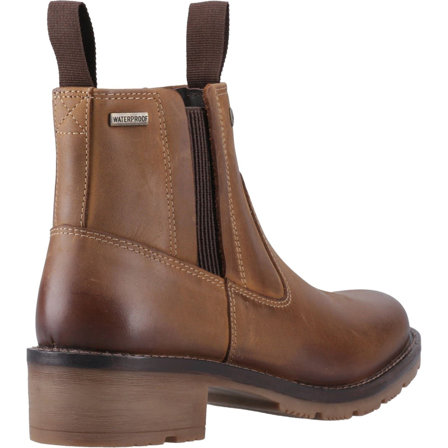 Hunter Skye Dealer Boot Leather Women's Dark Tan Boots