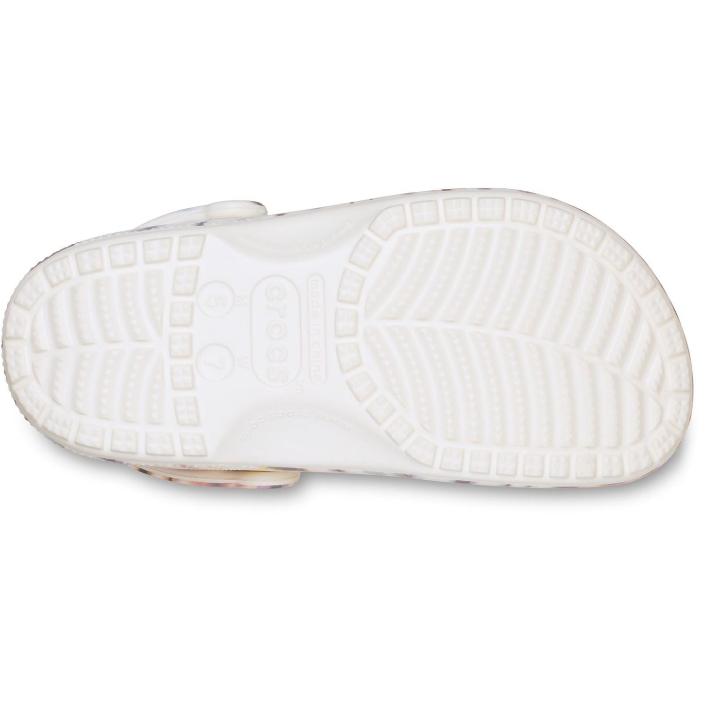 Crocs Classic Tie Dye Thermoplastic Women's Chalk/Multi Sandals