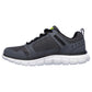 Skechers Men's Track Knockhill Shoes in Charcoal/Black