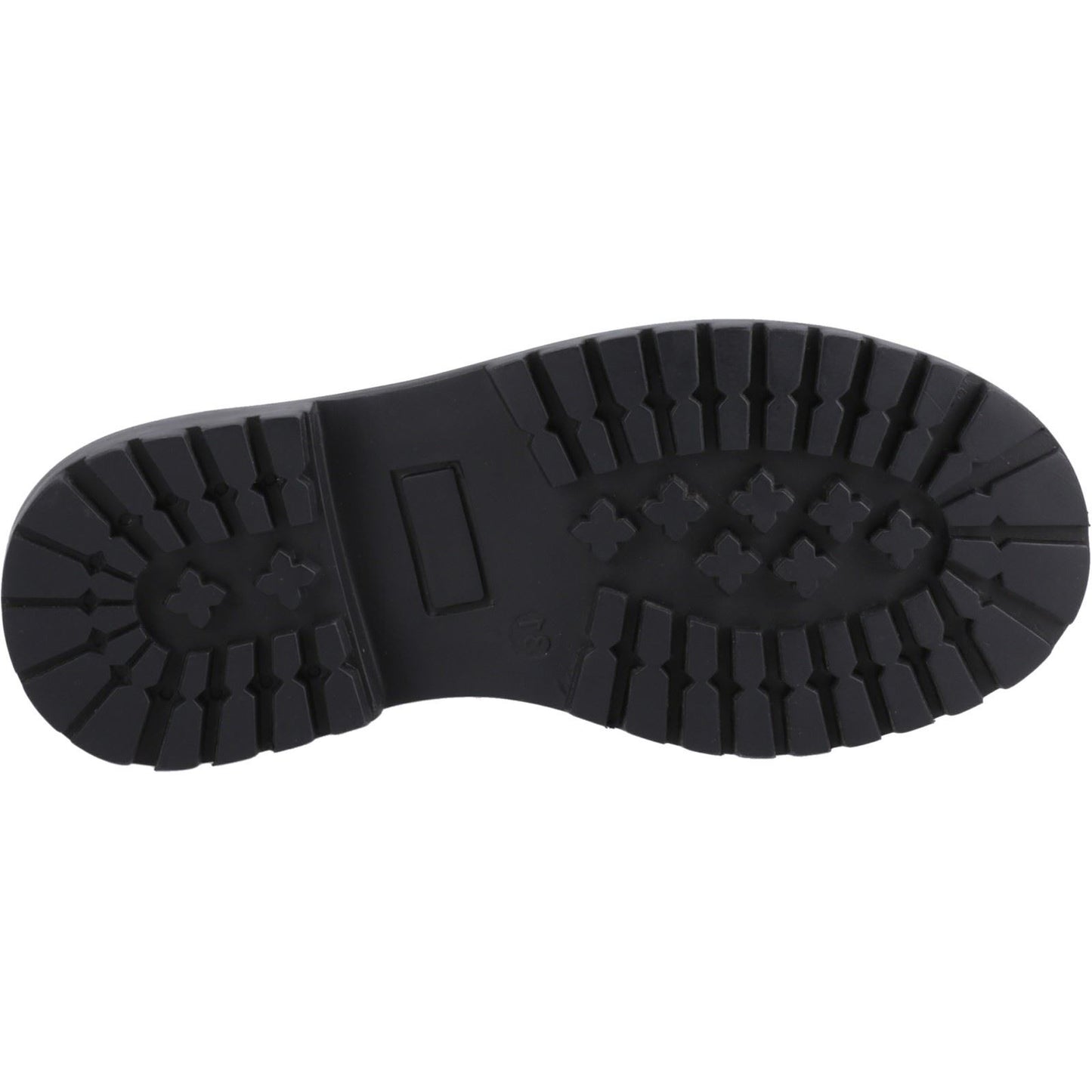 Hush Puppies Abigail Patent Leather Youth Black Loafers