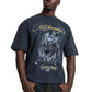 Ed Hardy When I Cared Graphic Relaxed Men's Black T-Shirts