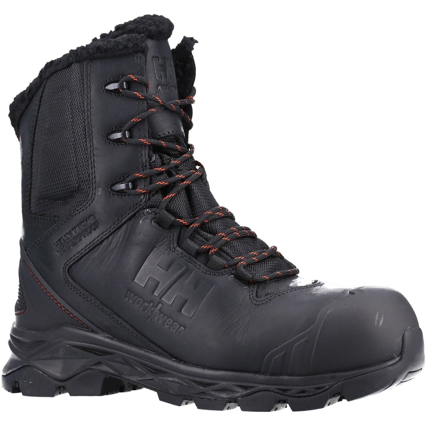 Helly Hansen Workwear Unisex Oxford Winter Tall Side-Zip S3 Safety Boot in Black