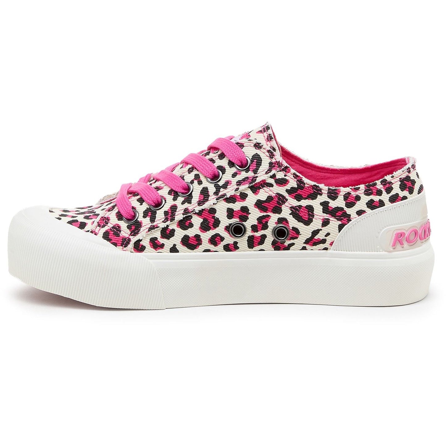 Rocket Dog Women's Jazzin Plus Monroe Trainer in Hot Pink