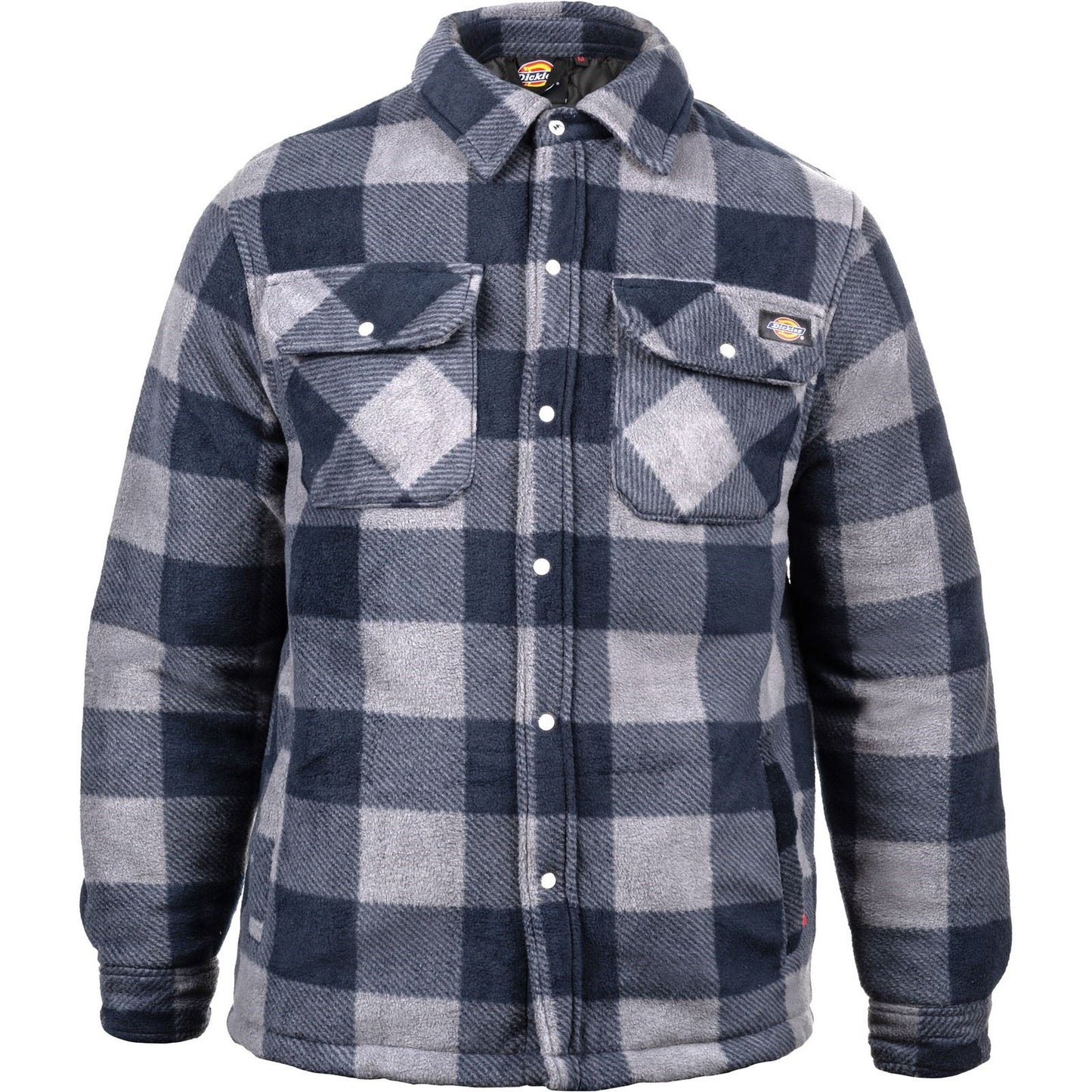 Dickies Portland Polyester Men's Blue Casual Shirt