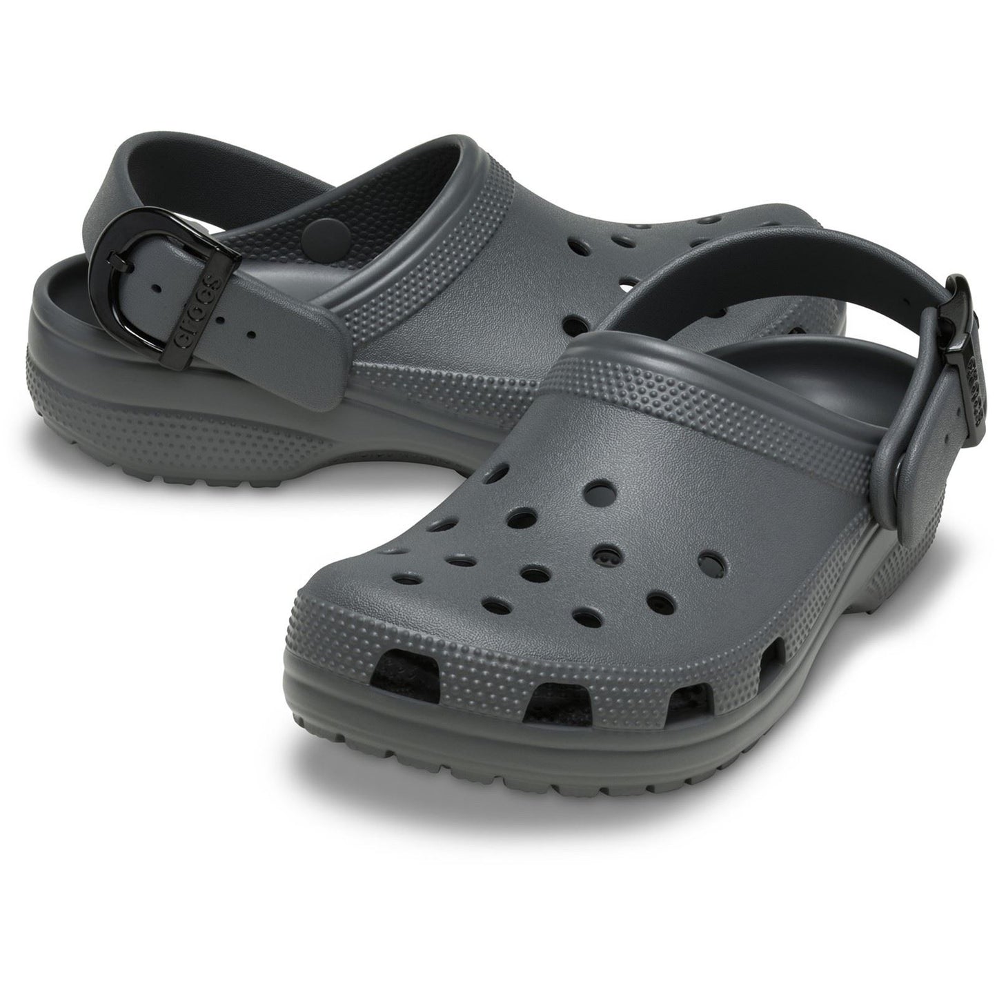 Crocs Classic Buckle EVA Women's Carbon Clogs