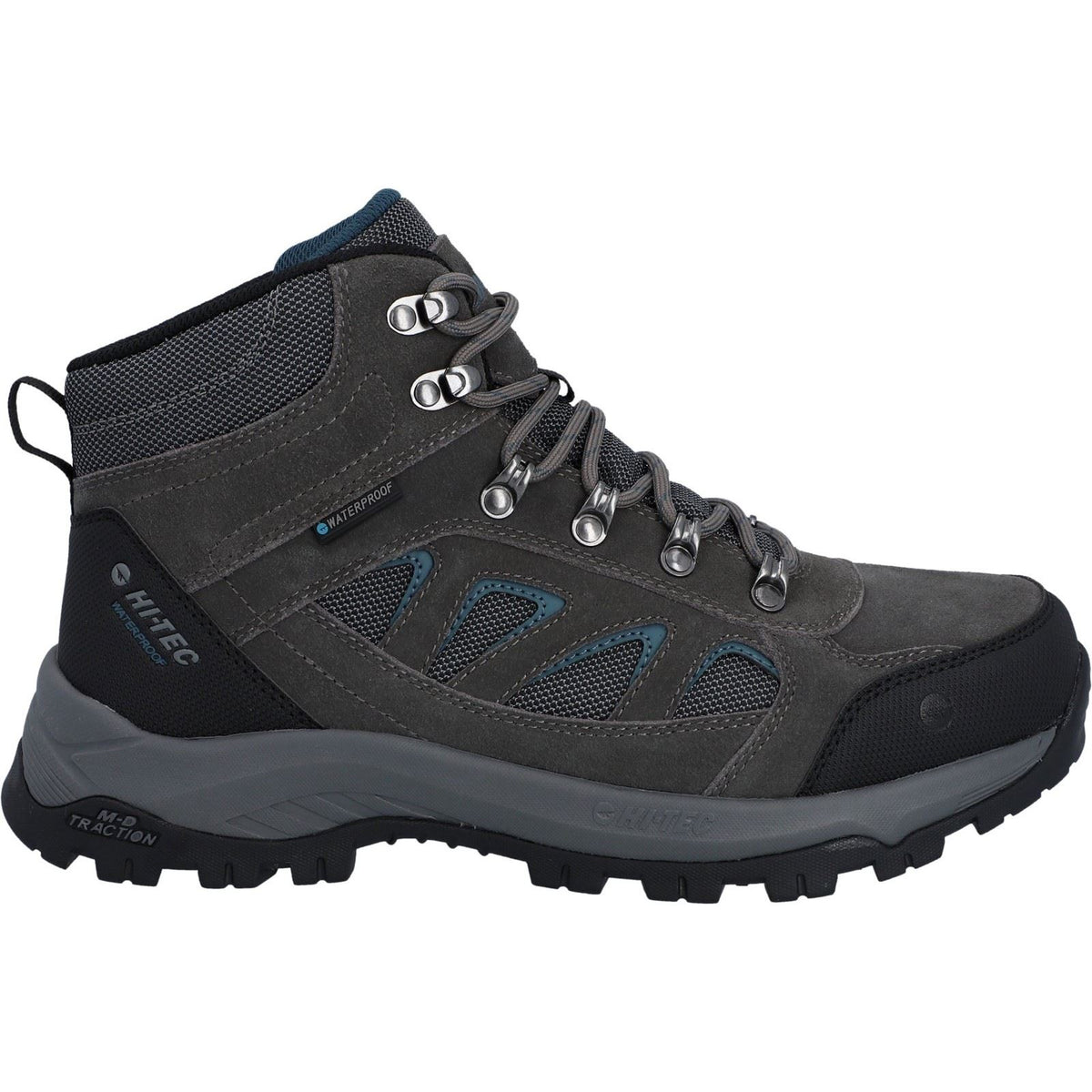 Hi-Tec Bandera Expedition Leather Men's Dark Gull Grey/Harbour Mist Hiking Boots