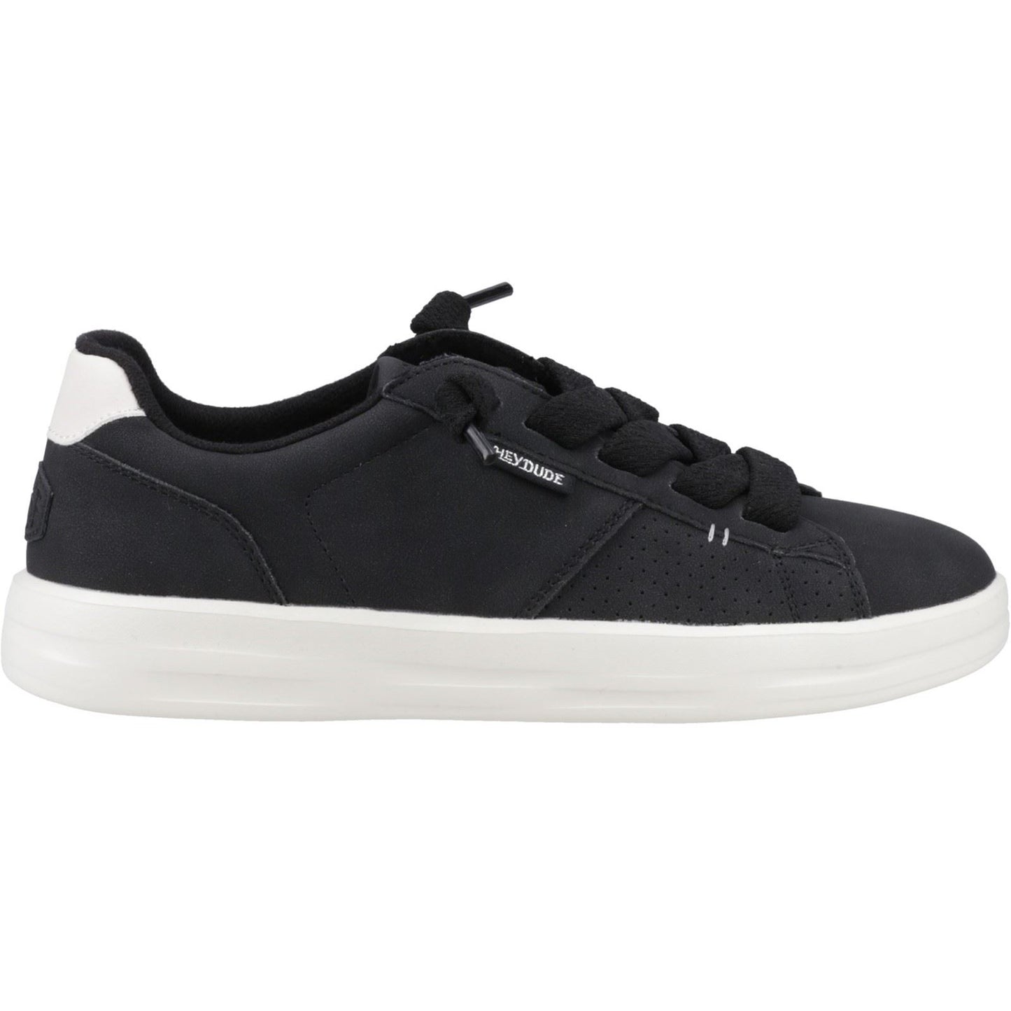 HEYDUDE Karina Duo Classic Polyurethane Women's Black Trainers