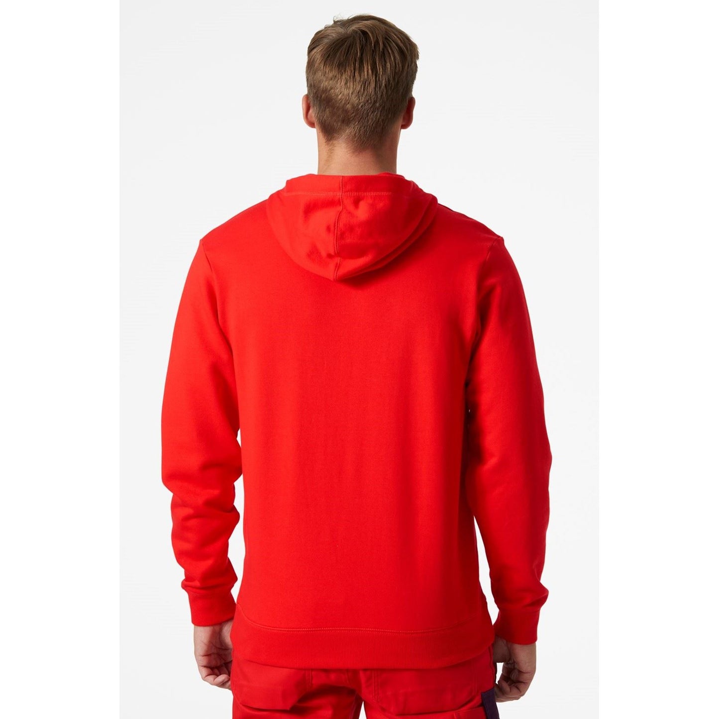 Helly Hansen Workwear Men's Manchester Hoodie in Alert Red