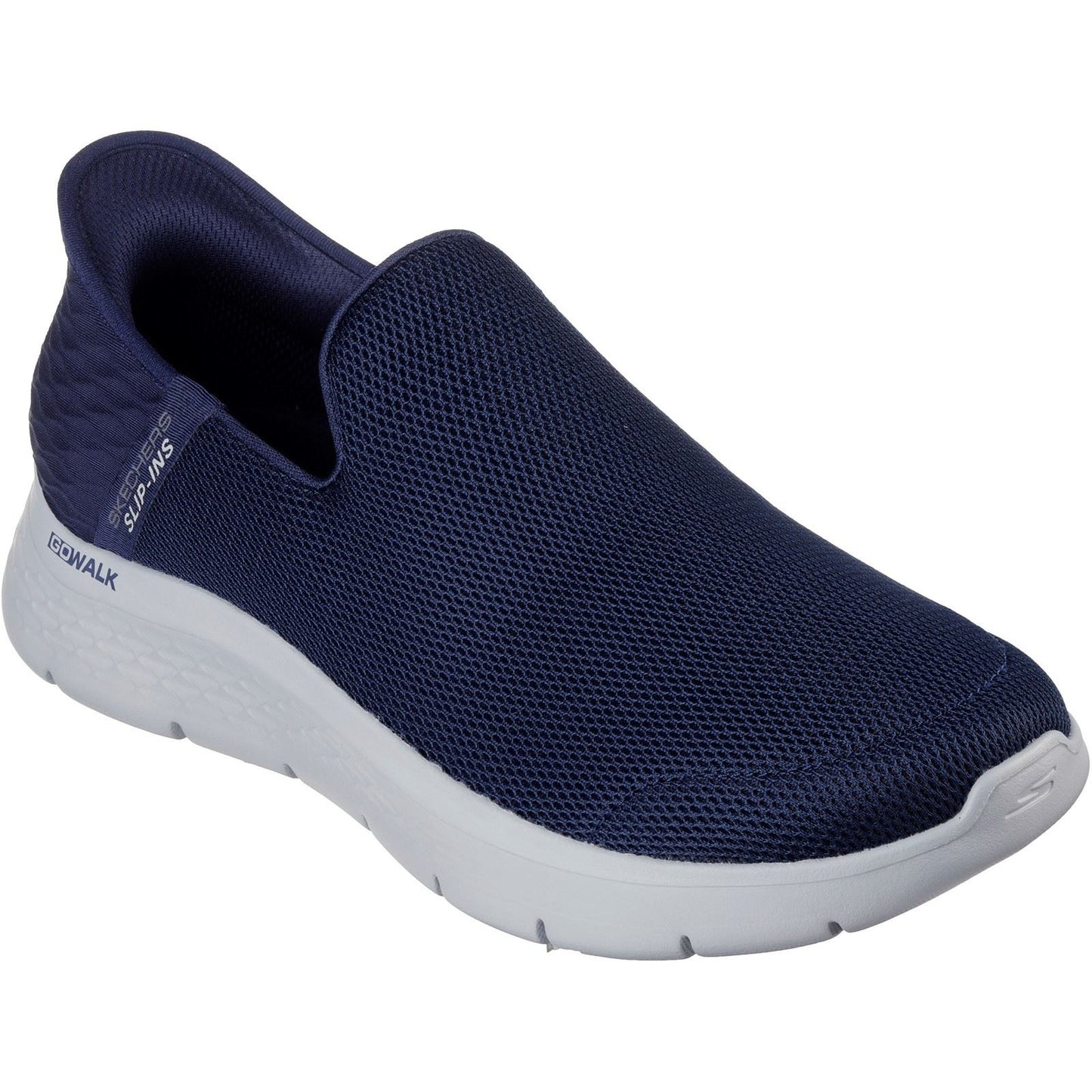 Skechers Men's Go Walk Flex No Hands Shoes in Navy