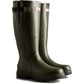 Hunter Unisex Balmoral Adjustable Classic Wellington in Dark Olive