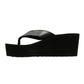 Bench Vacay Women's Black Flip Flops