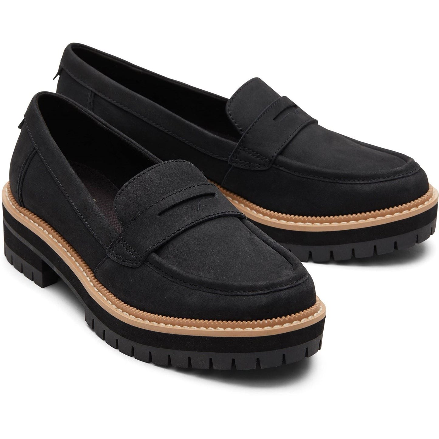 TOMS Women's Cara Loafer in Black
