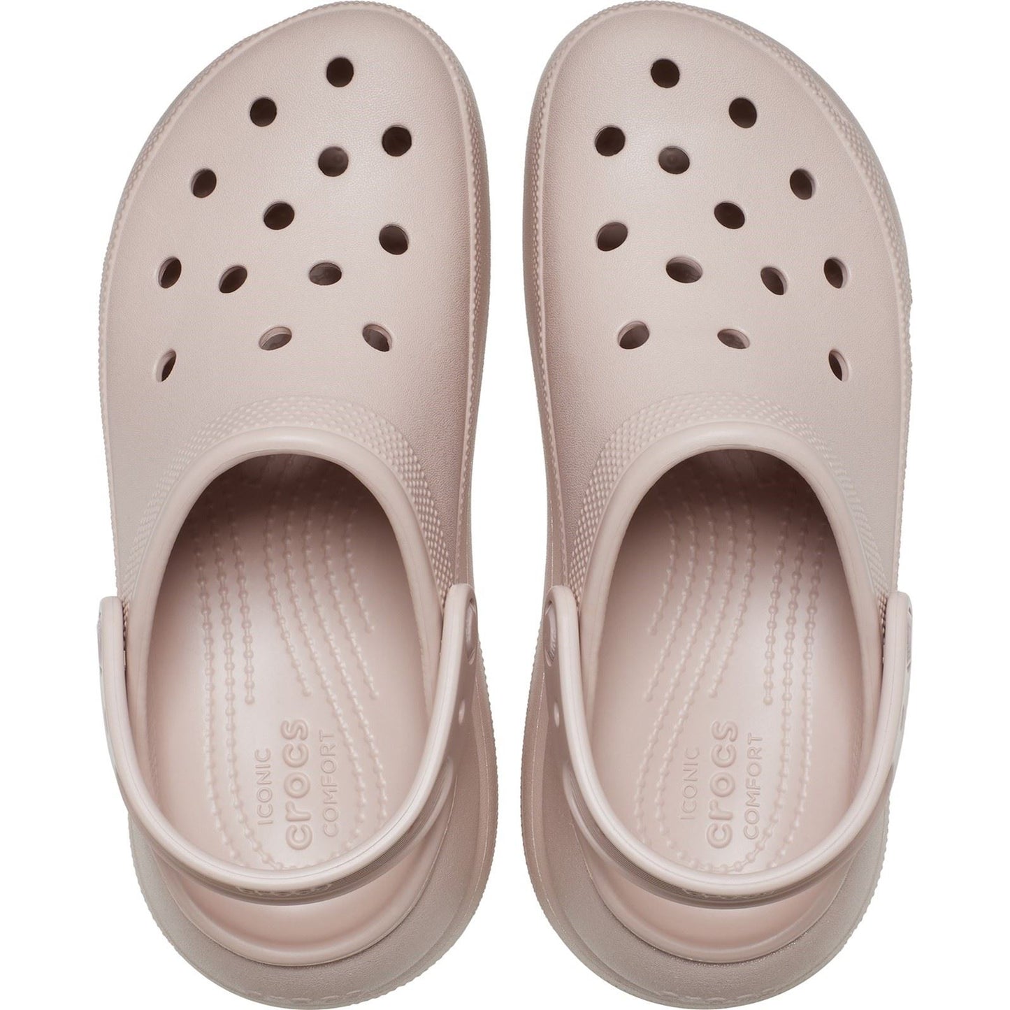 Crocs Unisex Classic Crush Clog in Pink Clay