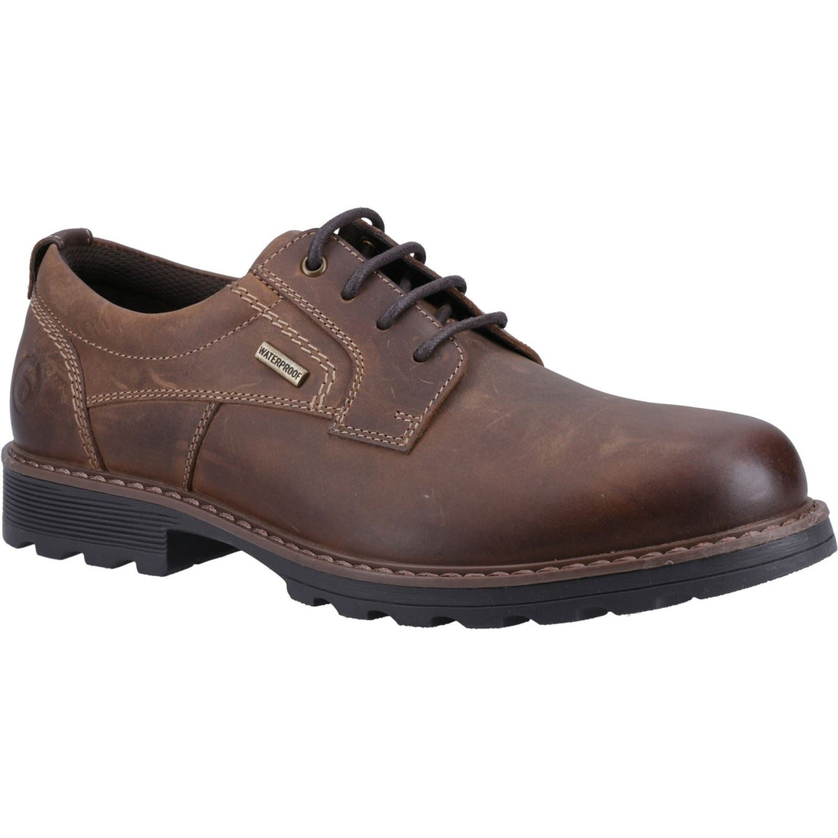 Cotswold Men's Tadwick Shoes in Dark Tan
