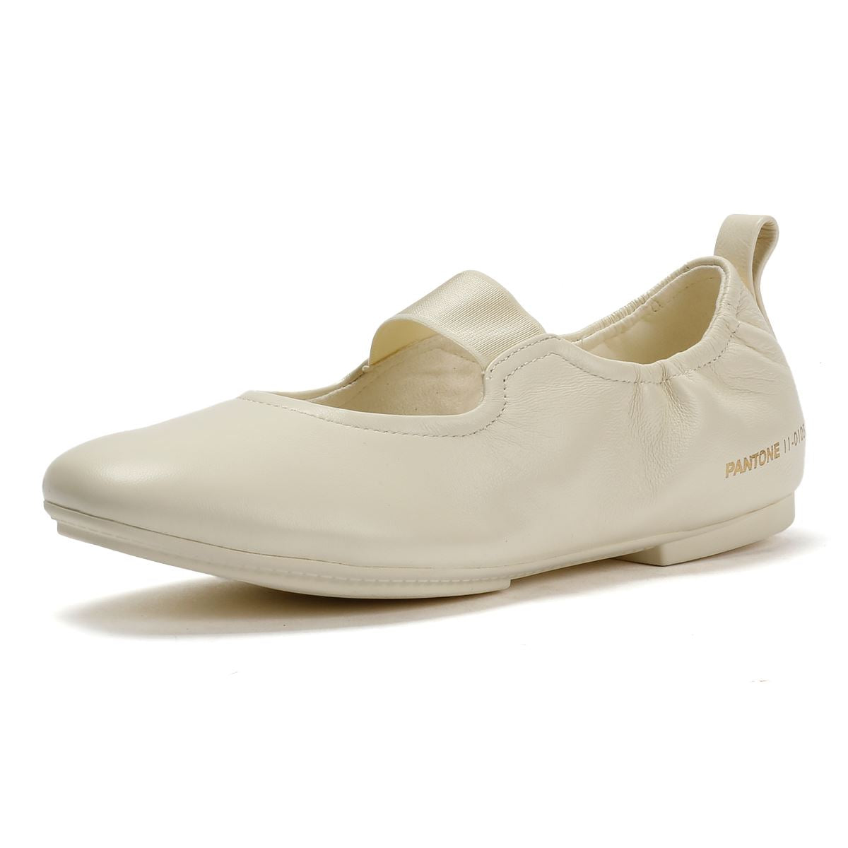 FitFlop X Pantone Delicato Mary Jane Leather Women's White Shoes