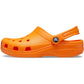 Crocs Classic Clog Thermoplastic Orange Zing Clogs