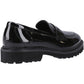 Hush Puppies Grazia Patent Leather Women's Black Loafers