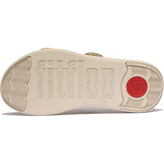 Fitflop F-Mode Go Polyurethane Women's Platino Sandals