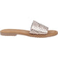 Hush Puppies Hetty Slide Leather Women's Bronze Sandals