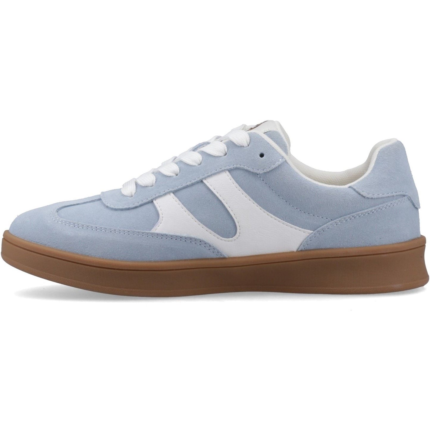 Hush Puppies Maura Suede Women's Blue Trainers
