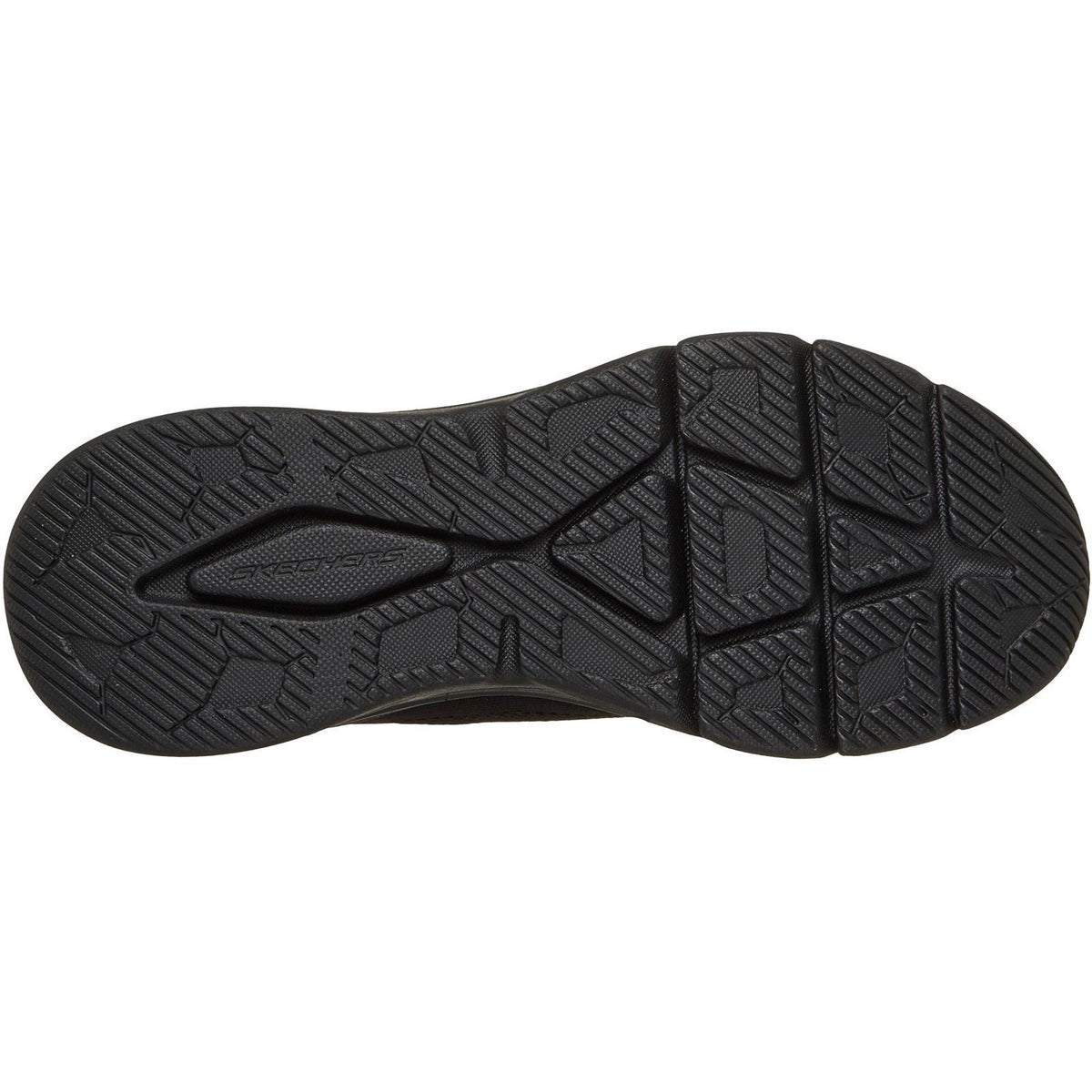 Skechers BOBS Arch Fit Elev8 Textile Women's Black Engineered Knit Trainers