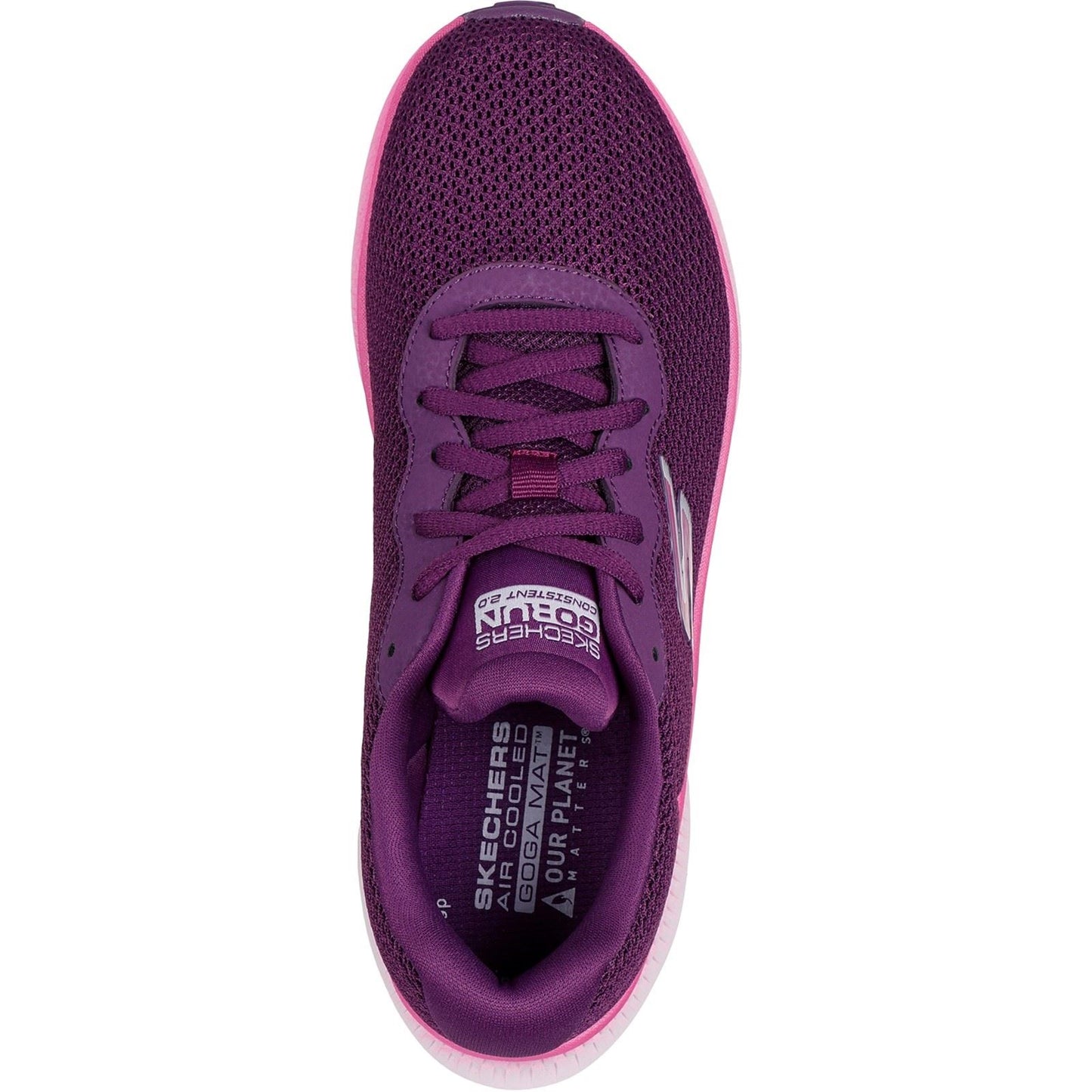 Skechers Performance Women's Go Run Consistent 2.0 Fast Pace Trainers in Plum