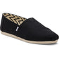 TOMS Alpargata Cotton Men's Black Shoes