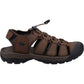 Hush Puppies Peru Polyurethane/Webbing Men's Brown Sandals