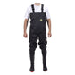 Amblers Safety Unisex Danube Chest Safety Wader in Black