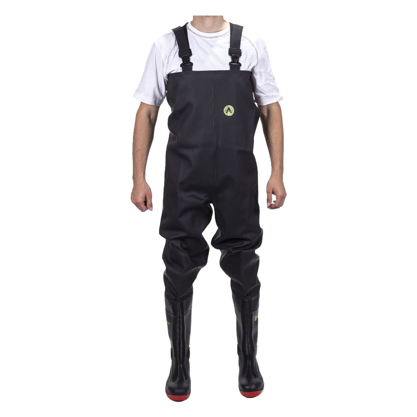 Amblers Safety Unisex Danube Chest Safety Wader in Black