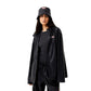 Hunter Izzy Hooded Unisex Adults Black Jacket