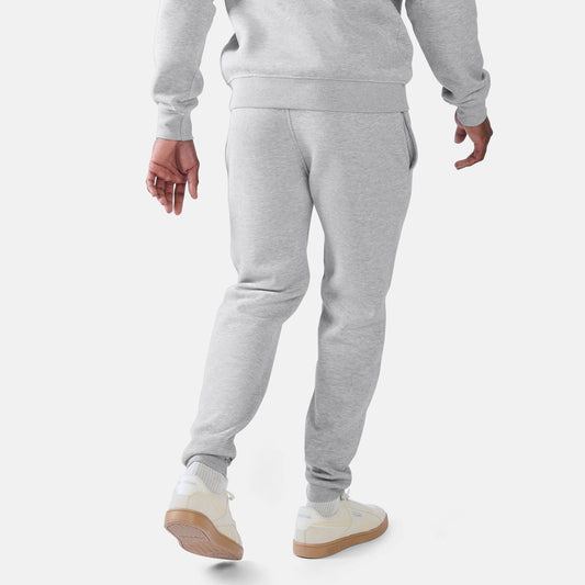 Reebok ID 2-Colour Logo Cuffed Cotton Men's Grey Joggers