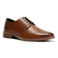 Lambretta Stockton Leather Men's Tan Lace-Up Shoes