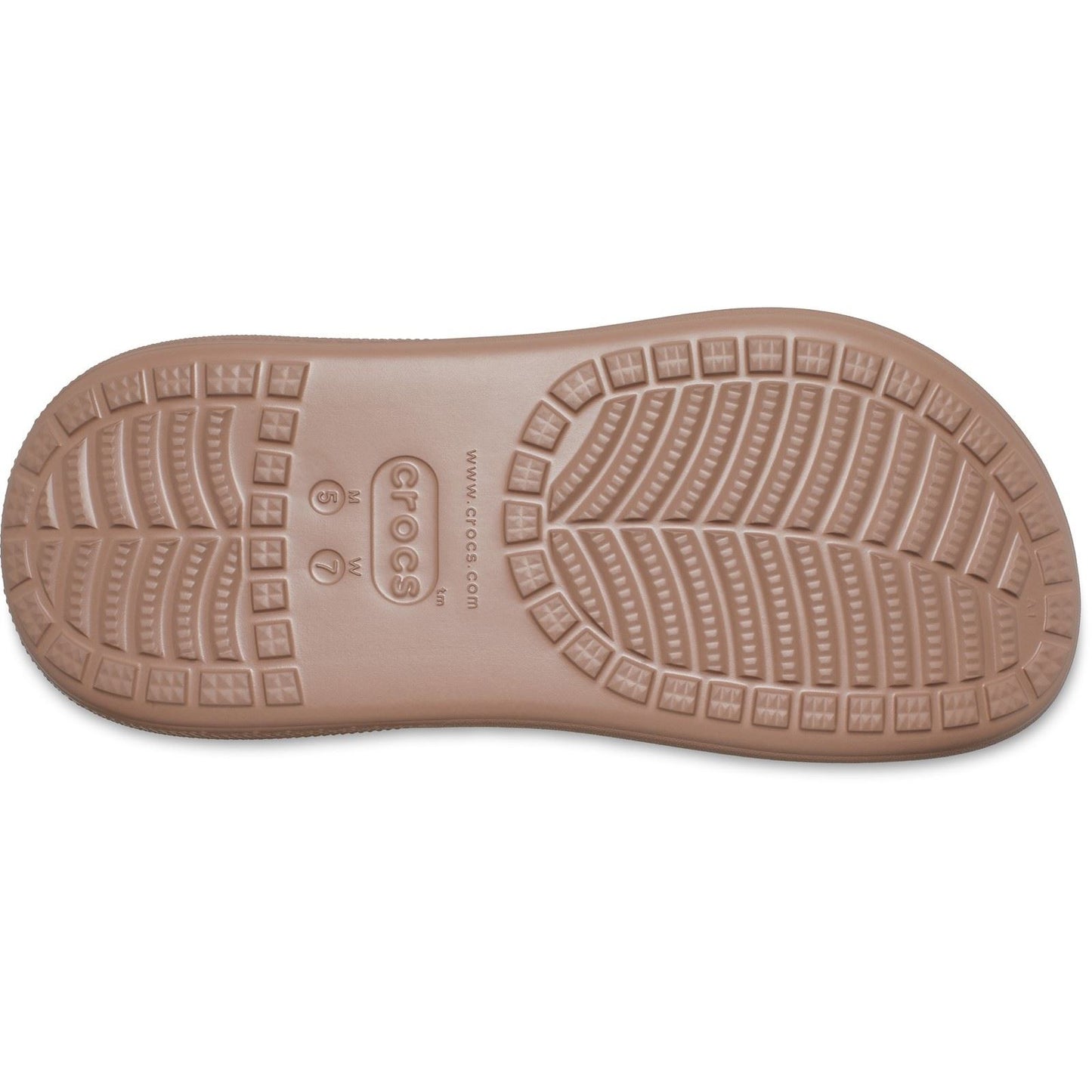 Crocs Women's Classic Crush Clog in Latte