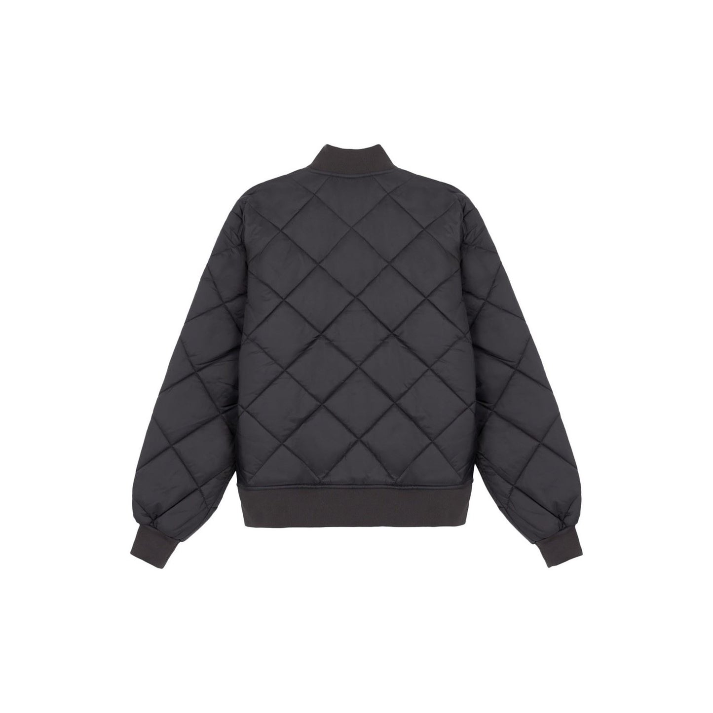 Dickies Men's Diamond Quilted Nylon Jacket in Black