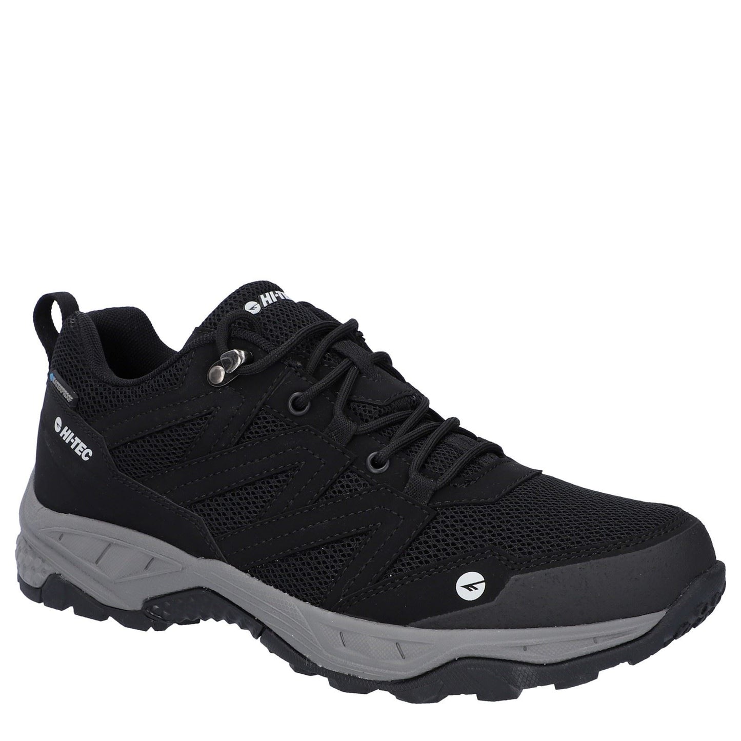 Hi-Tec Saunter WP Polyester Mesh Men's Black Hiking Boots