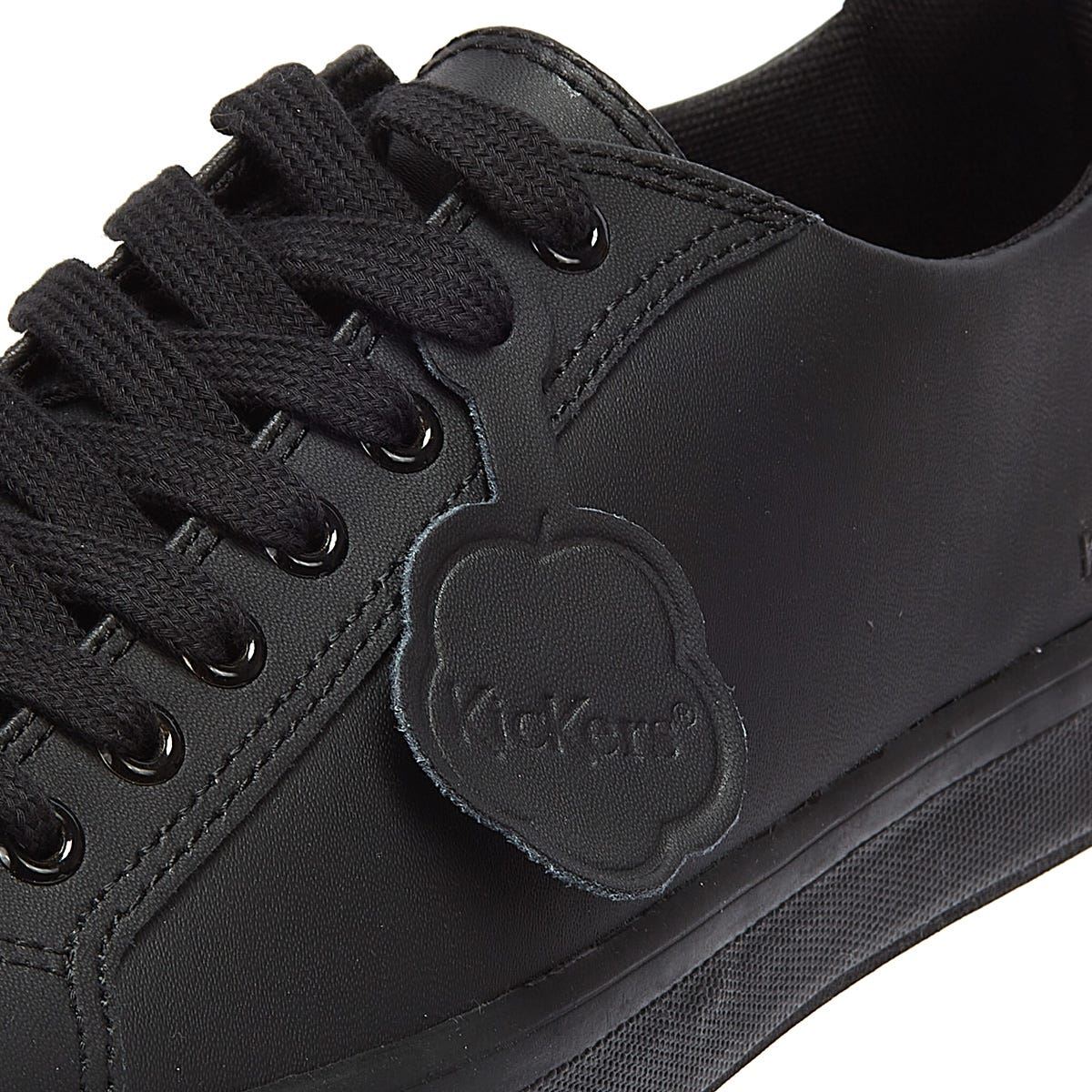 Kickers - 114726 UN TOVNI LACER LTHR BLACK