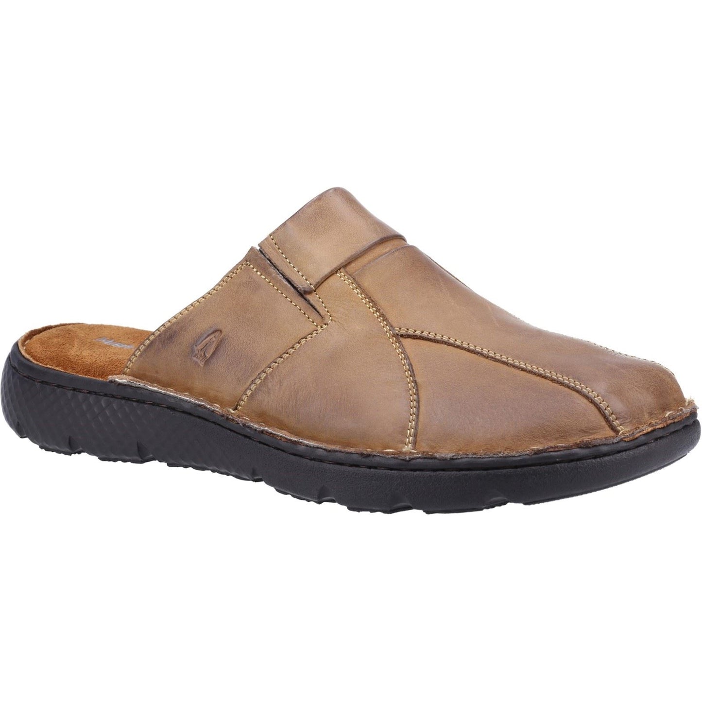 Hush Puppies Carson Leather Men's Olive Mules
