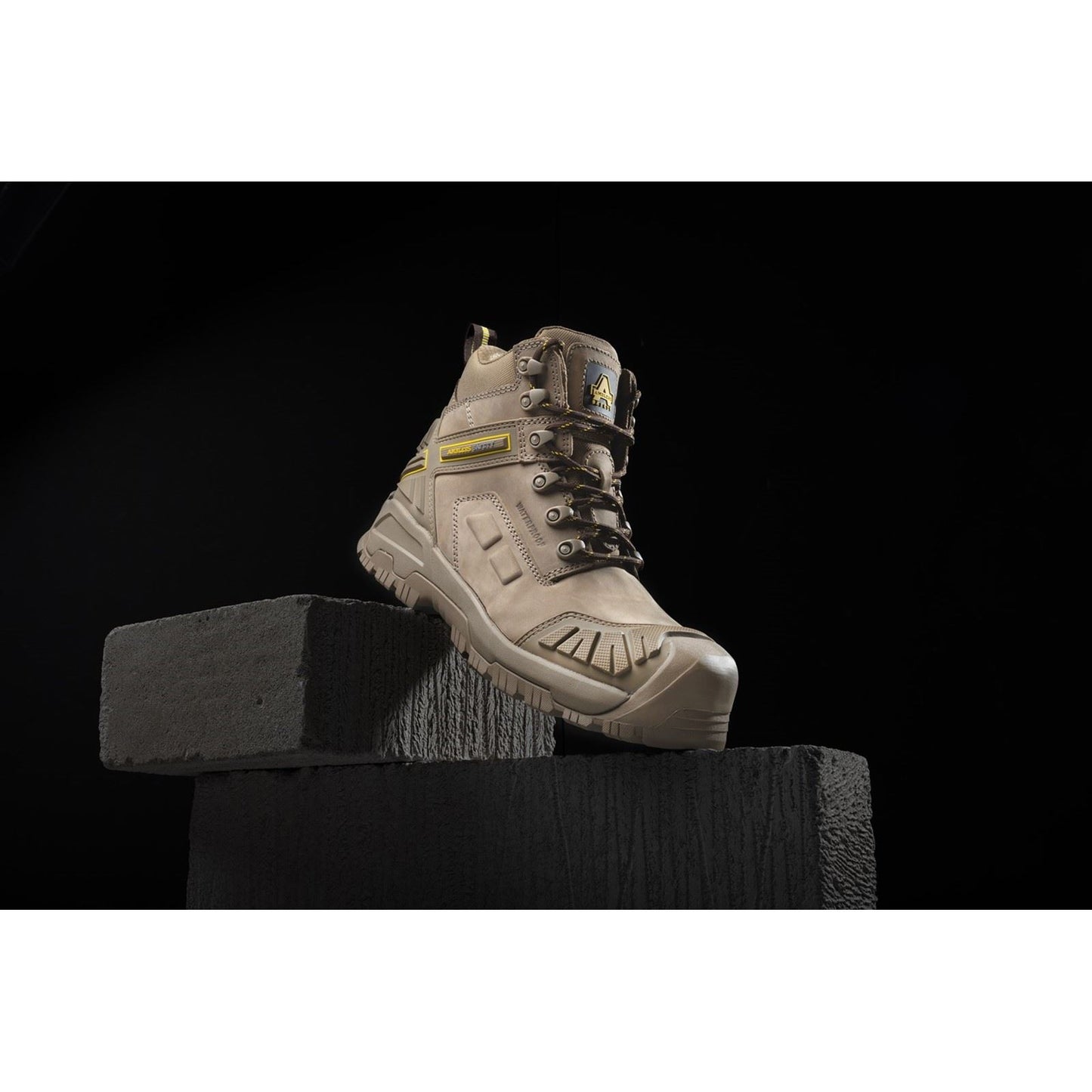 Amblers Safety Men's AS965C Stone Safety Boot in Stone