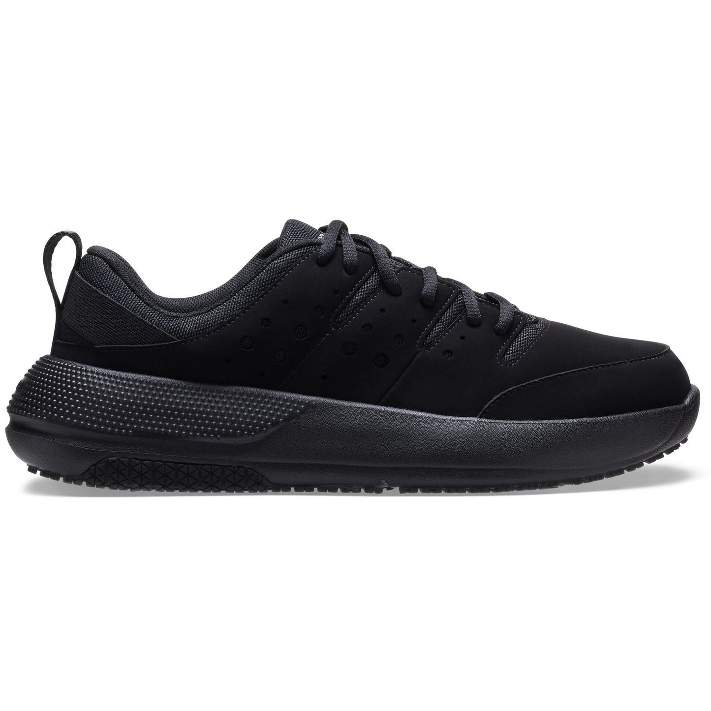 Crocs On the Clock Polyurethane Men's Triple Black Trainers