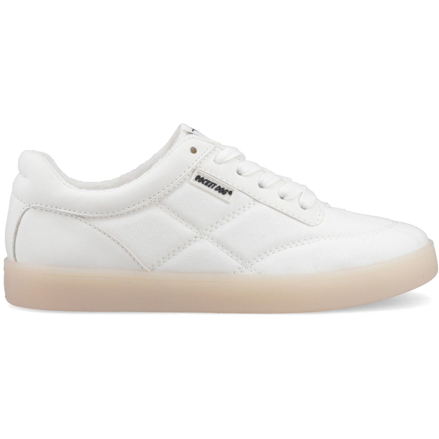 Rocket Dog Kitty Canvas PU Cotton Women's White Shoes