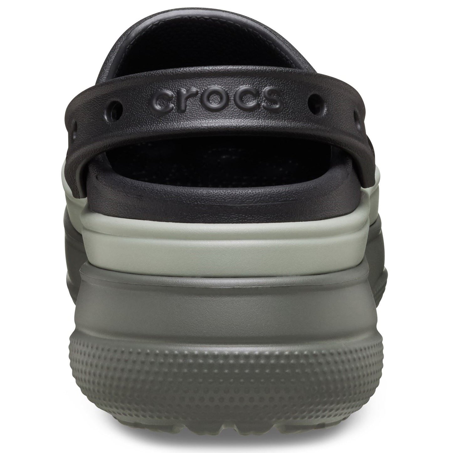 Crocs Classic Stacked Thermoplastic Black Clogs
