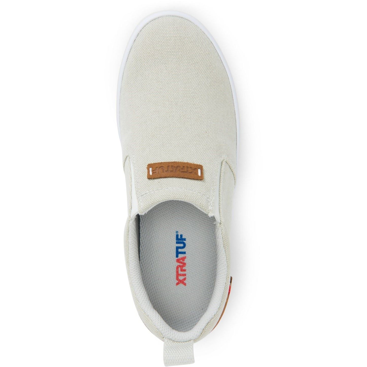 Xtratuf Women's Sharkbyte Canvas Deck Shoe in Cream