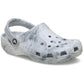Crocs Classic Marbled Clog Thermoplastic Black/White Clogs